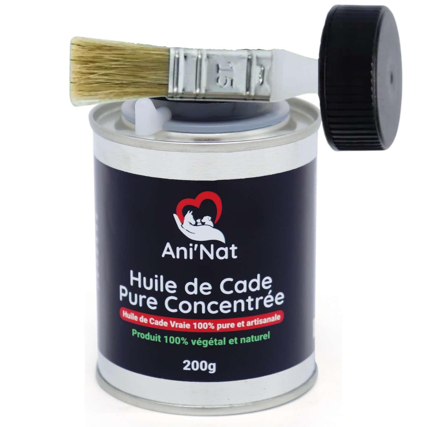 Huile de Cade concentrée - avec PINCEAU APPLICATEUR